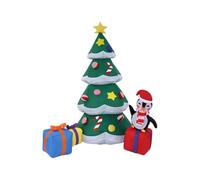 Inflatable Christmas Tree Decorations, Christmas Tree Blow Up Yard Decorations, 5.9ft Lighted Blow Up Holiday Party, Built-in LED Lights,for Lawn Garden Patio Home Porch Yard
