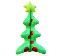Inflatable Christmas Tree, Holiday Decor Ornament, Waterproof Air-Filled Tree, Festive Display Stand Stable Design, Inflatable Decoration for Party Photography Gathering Lawn Garden Family Yard