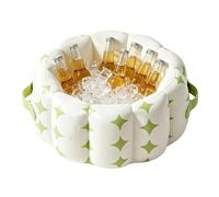 Inflatable Cooler, Portable Ice Storage, Foldable Large Capacity Design