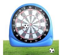 Inflatable Dart Board - 150cm PVC Soccer Target Dartboard | Kid Dart Board Yard Game With 2 Footballs | Inflatable Outdoor Kicking Game For Outdoor Children Boys Girls Teens Family Beach Backyard