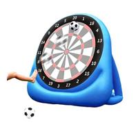 Inflatable Dart Board - 150cm Soccer Target Dartboard - Giant Game Set