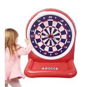 Inflatable Dart Board, Pool Water Game, 35.4x35.4x43.3 Inches Swimming Float with Target Design, Outdoor Pool Toy, Floating Game with Fun Challenge, Water Activity Toy for Kids and Family