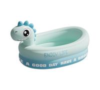 Inflatable Dinosaur Kiddie Pool - 37 pollici Kids Splash Pool | PVC Summer Play Tub - Portable Wading Pools for Children Pets Backyard Garden Beach Camping Indoor Outdoor Water Play Family Fun