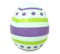 Inflatable Easter Eggs, Festive Holiday Decoration, 10.63x13.78in Creative Blow Up Design, Colorful Authentic Material, Garden Home Ornament For Workplace, Use, Reusable