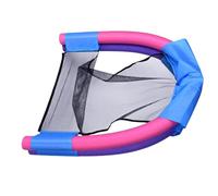 Inflatable Floating Chair - Ergonomic Backrest Pool Float, Portable Water Lounge Chair for Adults, Comfort Floating Seat for Beach Lake River Rafting Summer Vacation Outdoor Use