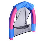 Inflatable Floating Chair Ergonomic Backrest Portable Pool Lounge Float