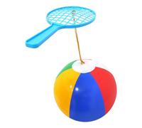 Inflatable Hand Racket Ball for Kids - Fun Bounce Paddle Game Toy Set, Safe Outdoor Indoor Play for todlers, Preschool Boys Girls, Parent-Child Interactive Sport Toy for Home, Park, Daycare, Group