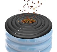 Inflatable Hot Tub Cover, Thermal Spa Pool Lid, Portable Round Covers Replacement, Insulated Waterproof Top Layer, Ideal for Family Hotel Garden Outdoor Hot Tubs Use, 50.39 inches