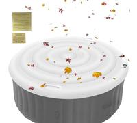 Inflatable Hot Tub Cover, Weatherproof Spa Lid Protector with Handles, Outdoor Hos Tubs Covers for Wind, Snow 138 cm/54,3in, Dirt and Debris Maintenance, Outdoors Spa Accessory