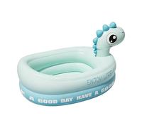 Inflatable Kiddie Pool, Outdoor Pet Bathtub, 36.61x19.69 Inches Portable Pet Bathing Tub, Thickened Summer Splash Basin, Boys Girls Summer Camping Beach, Daycare Garden Park Lawn Bathroom