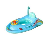 Inflatable Kids Kayak Boat - Swim Float Ring, Cute Inflatable Water Boat for Kids Swim Training and Play, Safe Floating Ring Toy for Beach, Lake, River, Pool and Summer Outdoor Party Games