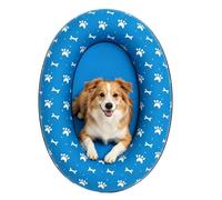 Inflatable Large Dog Swimming Pool, Dog Raft Foldable Puppy Bathing Tub