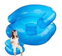 Inflatable Lounger Air Sofa - Nflatable Couch Chair | Air Filled Lounger, Camping & Beach Accessories, Portable Blow Up Sofa For Hiking, Lawn, Indoor/Outdoor Movies Music Festivals Lightweight Easy
