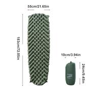 Inflatable Mattress Camping, Outdoor Tent Pad, Blow Up Sleeping Mat, Comfortable Self Inflating Design, Compact Lightweight Gear, Backpacking Hiking Travel Adventures