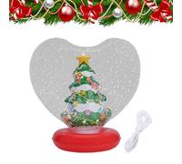 Inflatable Ornaments - 70x43cm Christmas Decorations for Outdoor Yard, Lawn with Glowing Figurine Inside, Holiday Blow Ball for Porch Pool Patio Pathway, Waterproof PVC, Easy Setup Pack