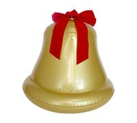 Inflatable Ornaments - Giant Bell Christmas Decorations, Large Holiday Decor for Lawn, Yard, Porch, Office, Indoor and Outdoor Spaces, School, Home, Festive Party, Seasonal Celebration Display