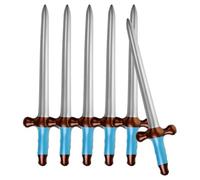 Inflatable Party Toys, Funny Cosplay Accessory Set, 6 Piece Set Party Toy with Bright Colors, Lightweight PVC Material Toyy, Pool Toys with Fun Design, Water Accessories for Beach Events