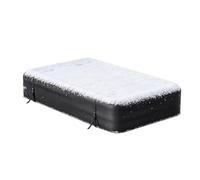 Inflatable Pool Cover Rectangle Windproof Protector | Outdoor Pool Cover for Backyard Garden Outdoor Over Ground Spa Hot Tub