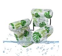 Inflatable Pool Float Chair - Adjustable Ergonomic Water Lounger, Thickened Adult Blow Up Recliner for Beach Lake River Sea | Portable Summer Pool Raft for Vacation Party Travel