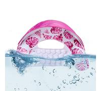 Inflatable Pool Float, Swimming Hammock Lounger Chair, Raft with Cup Holder, Cofortable Floating Seat Design, for Outdoor Summer, Beach, River, Pool Party Fun and More