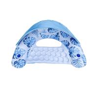 Inflatable Pool Float, Swimming Hammock Lounger, Raft Lounge Chair, Built-In Cup Holder, Ergonomic Headrest Design, Summer Beach Days, River Parties and Outdoor Swimming