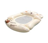 Inflatable Pool Floats - Foldable Animal Bed Waterproof Pvc Multi Use Lounger | Reusable Raft With Cup Holder Outdoor Water Toy For Beach Lake Garden Pond Party Summer Set