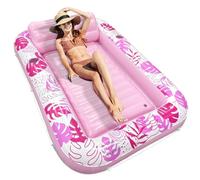 Inflatable Pool Floats Monstera Leaf Adult Lounge Float Raft