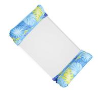 Inflatable Pool Hammock Float for Adults, Comfortable Swimming Lounger Mat with Headrest and Footrest, Tanning Water Float for Beach Swim Party River Lake Backyard and Outdoor Relaxation