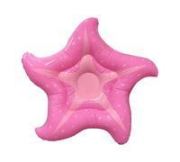 Inflatable Pool Lounger, Star Shape Floating Bed, 55,12 pollici Bathing Raft with Ergonomic Design, PVC Water Float with Statable Air Chamber Build, Relaxation Float, Leisure Gear for Beach