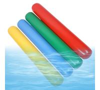 Inflatable Pool Noodle, Pool Float Sticks, 4PCS Water Float Noodles Set