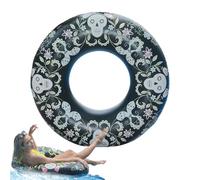 Inflatable Pool Rings, Color Changing Swim Float, Multifunctional Floating Ring Pool, Beach, Lake, and River Fun Interactive Summer Water Toy for Adults & Kids, 35,43 pollici