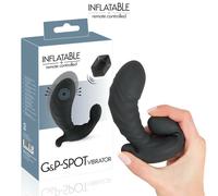 INFLATABLE remote controlled RC Butt Plug Anal Tappo Anale punto P G spot vibe