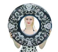 Inflatable Rings, Swimming Floating Stuff, Multifunctional Pool Float Ring, Sturdy Materials Adults Kids, Portable Water Activities Toy for Beach River Party, 90 cm