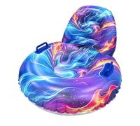 Inflatable Sled Tube, Heavy Duty Snow Tube, Cold Resistant Winter Sled