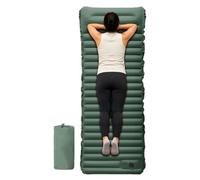 Inflatable Sleeping Pad - Nylon TPU Portable Camping Mat With Pillow