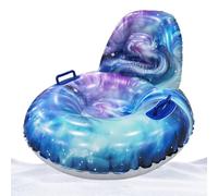 Inflatable Snow Tube, Cold Resistant Snow Sled, Ergonomic Winter Sled