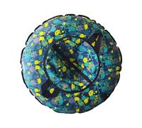 Inflatable Snow Tube, Pvc Raft with Handles, Snow Tubes for Sledding, for Kids, Adults, Christmas, Winter Outdoor Fun, Camping, Fishing, Grass, Pool, and Holiday Activities 105cm/41 Inch