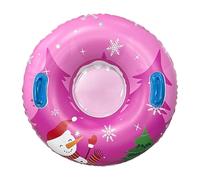 Inflatable Snow Tube - Round Inflatable Snow Sliding Ring With Handle