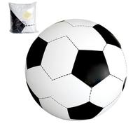 Inflatable Soccer Ball - 31.5 Inch Giant | Heavy Duty Pool Beach Toy