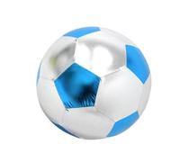 Inflatable Soccer Ball - PVC 25cm Diameter | Fabric Colorful Simulation Soccer Ball Inflatable Beach Football Blow Up Interactive Football | For Outdoor Play Beach Park Garden Travel Kids Teens Games
