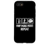 Inflatable Stand Up Paddling Board Funny Paddleboarding Custodia per iPhone SE (2020) / 7/8