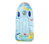 Inflatable Surfboard Kids - 43.31 Inch Inflatable Floating Toy With Handle | Summer Shark Swimming Surfboard | Pool Toy For Water Slide Swimming Lesson Beach. Pvc.