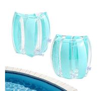 Inflatable Swimming Armbands Adjustable PVC Water Wings Swim Float Sleeves