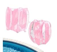 Inflatable Swimming Armbands Adjustable PVC Water Wings Swim Float Sleeves