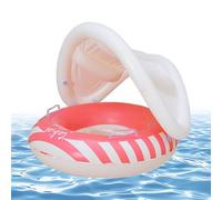Inflatable Swimming Float With Safety Seat - Durable PVC Pool Ring For 1-4 Years, Comfortable Water Seat For Swimming Lessons, Beach & Garden Fun, Portable Lightweight Swim Trainer