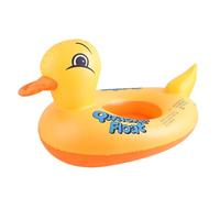 Inflatable Swimming Ring For Children - Soft Duck Pool Float, babyy Boat Seat, Comfortable Water Play Float, Safe Summer Swimming Accessory | Kids Pool Floats For Beach, Holiday, Vacation