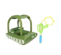 Inflatable Tank Pool Float Premium PVC Realistic Tank Design with Water Squirter for Toddlers Summer Lake Beach Party Swimming Pool Toy