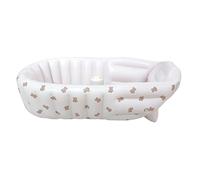 Inflatable Toddler Bathtub, Blow Up Bathtub, Ergonomic Support Seat for Outdoor Pool 35.43x21.65 inches, Summer Beach Swimming, Water Play, Shower, Sink, Bathing Fun, Optimal System