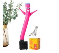 Inflatable Tube Man - Desktop Air Dancer, Display Toy Mini Waving Inflatable Figure with Fan Powered Motion Fun Desk Decoration for Kids Teens Adults Home Office Party Birthday Event 2.24 inches