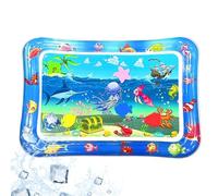 Inflatable Water Play Mat, Cartoon Sea Animal Sensory Toy For